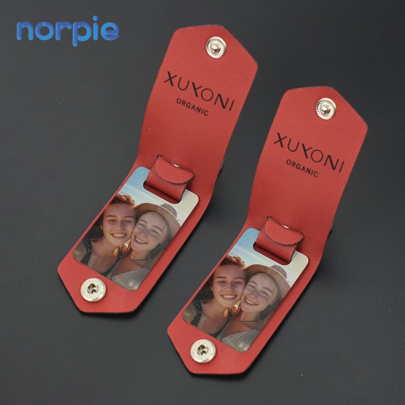 Photo Keychain Manufacturer - Personalize Sublimation Leather Mini Album