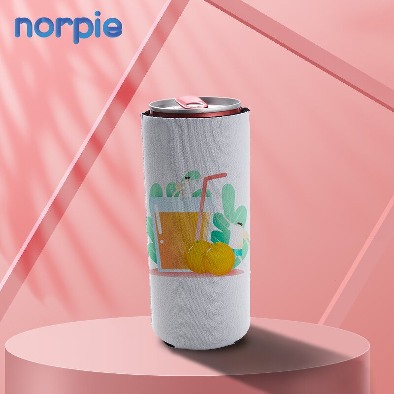 Beer Can Coozie Manufacturer - Sublimation Printed Neoprene 330ml Skinny Tall