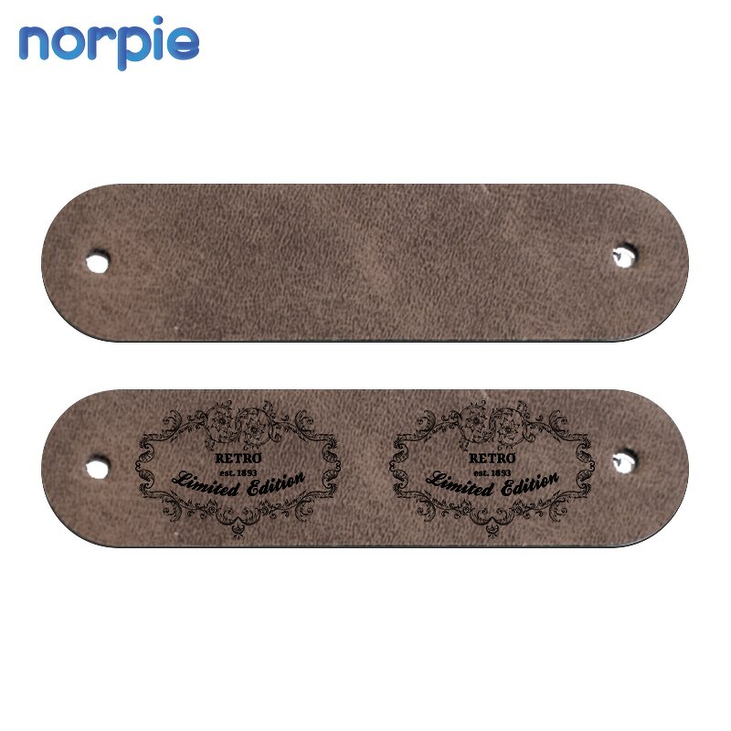 Leather Label Manufacturer - Custom Sublimation Blank Label for Knitting