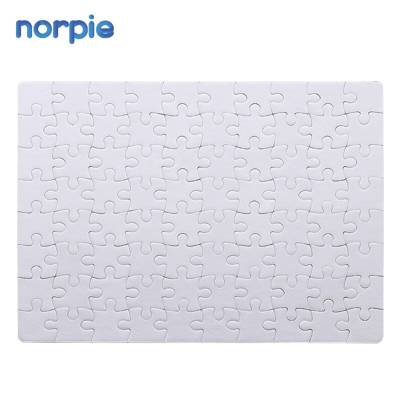 Jigsaw Puzzle Manufacturer - Custom Paper A5 80pcs Sublimation Blank Puzzle