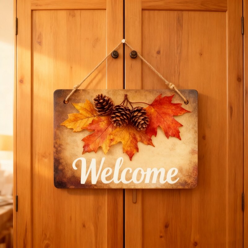 Door Hanger Manufacturer - Wholesale Rectangle MDF Sublimation Door Sign