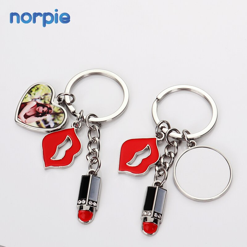 Metal Keychain Manufacturer - Wholesale Custom Lipstick Keychain with Logo