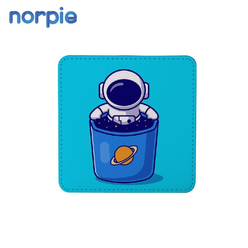 Coaster Manufacturer - Luxury Sublimation PU Blank DIY Leather Tea Coaster