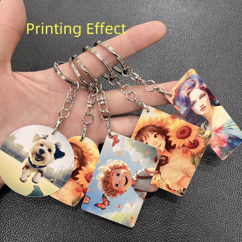 Aluminum Keychain Manufacturer - New Design Anniversary Gift Sublimation