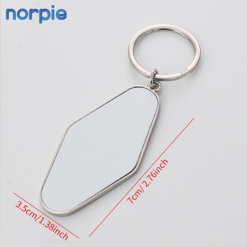 Hotel Keychain Manufacturer - Novelty Sublimation Double-sided Blank Keychain