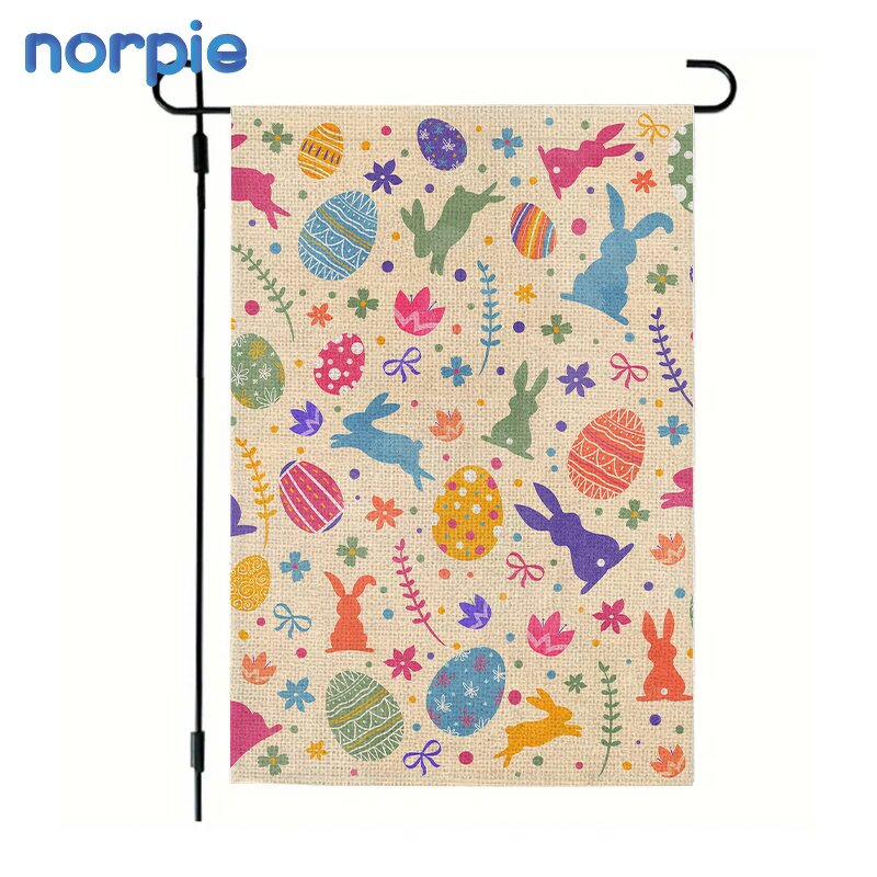 Garden Flag Manufacturer - Custom Single Double Sided Sublimation Linen Yard