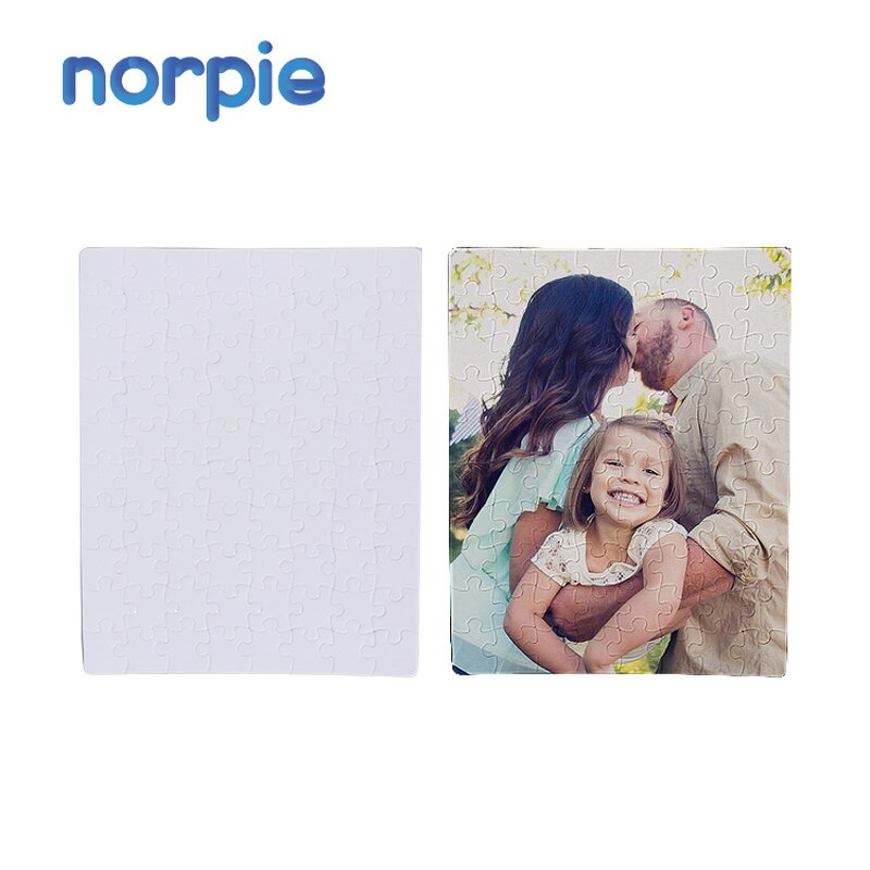 Jigsaw Puzzle Manufacturer - A4 Plain White Sublimation Jigsaw Puzzle 80pcs