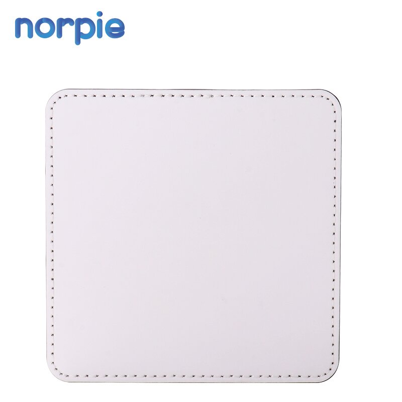 Coaster Manufacturer - Luxury Sublimation PU Blank DIY Leather Tea Coaster