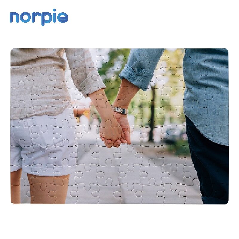 Jigsaw Puzzle Manufacturer - Custom Paper A5 80pcs Sublimation Blank Puzzle