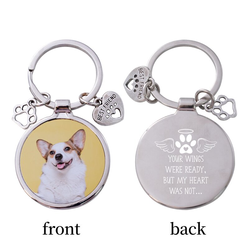 Pet Keychain Manufacturer - Custom Sublimation Logo Low MOQ Bulk Gift