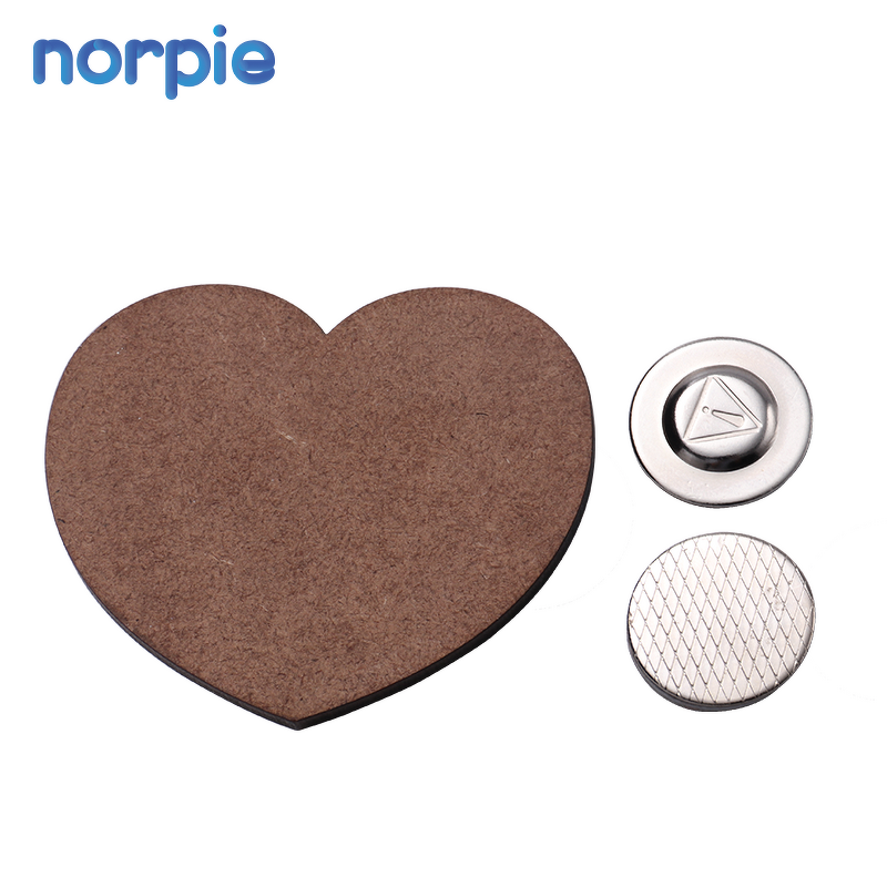 Name Badge Manufacturer - Work Staff Magnetic MDF Sublimation Waiter Tag