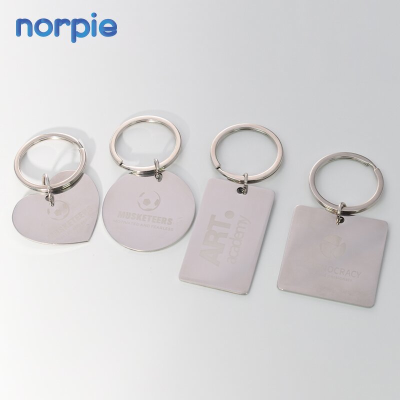 Heart Keychain Manufacturer - Stainless Steel Mirror Polished Engraving Keychain