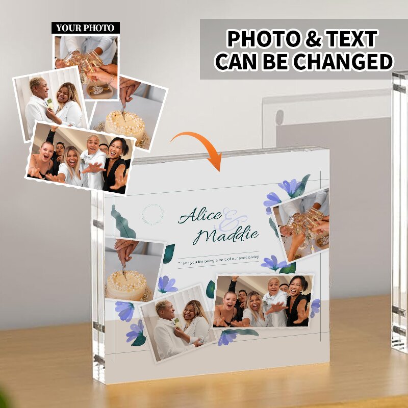 Acrylic Plaque Manufacturer - Wholesale Customized Clear UV Printing Block