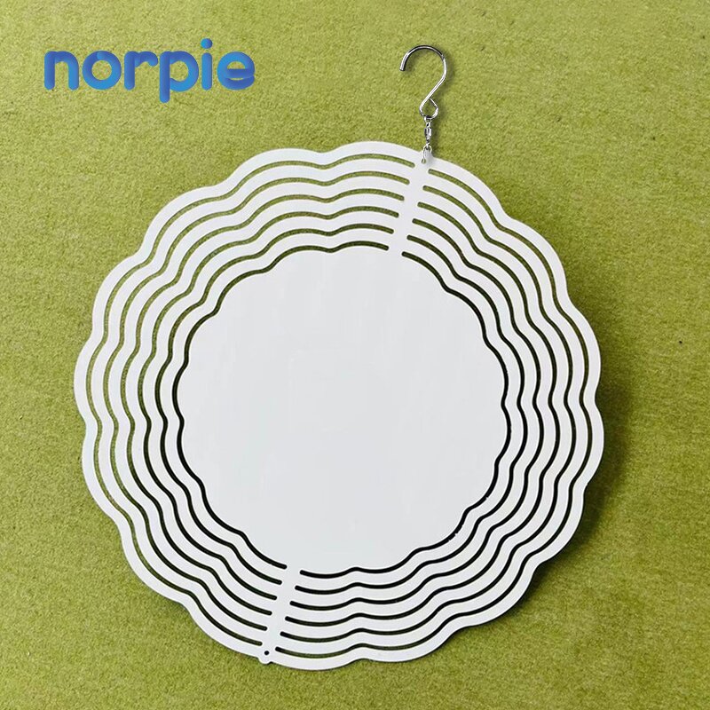 Wind Spinner Manufacturer - 8inch 10inch Double-sided Aluminum Sublimation