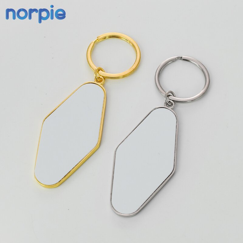 Hotel Keychain Manufacturer - Novelty Sublimation Double-sided Blank Keychain