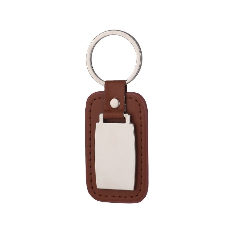 Leather Keychain Manufacturer - Laser Engraving Custom Daily Souvenir