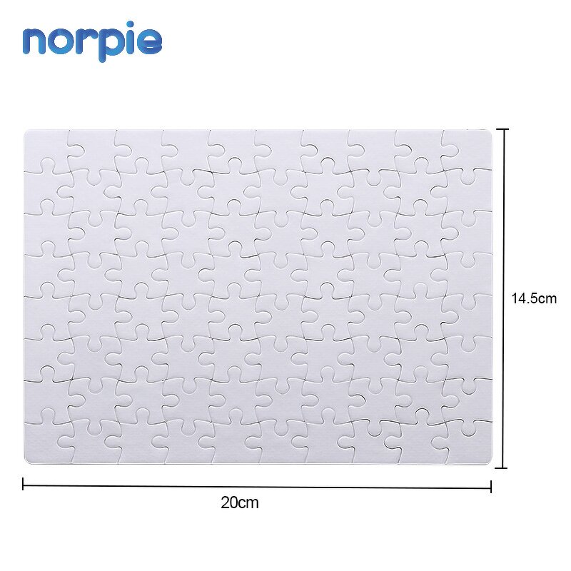 Jigsaw Puzzle Manufacturer - Custom Paper A5 80pcs Sublimation Blank Puzzle