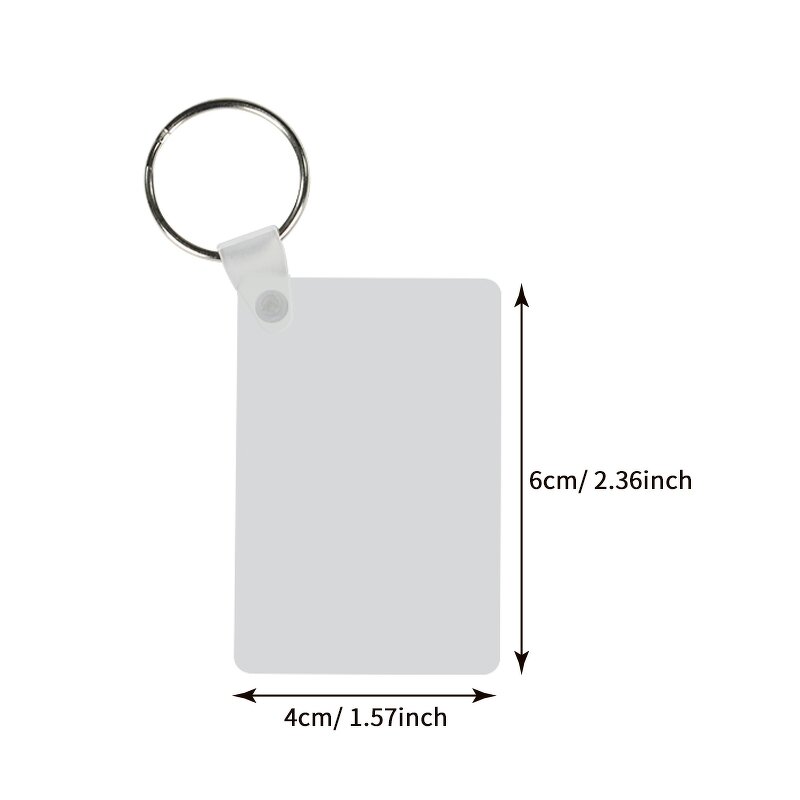 Acrylic Keychain Manufacturer - DIY Double-Size Printed Plastic Photo Frame