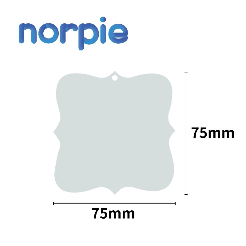 Christmas Ornament Manufacturer - Sublimation Double-sided Metal Hanging Tree