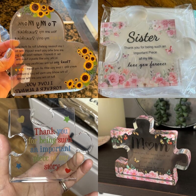 Acrylic Plaque Manufacturer - Wholesale Customized Clear UV Printing Block