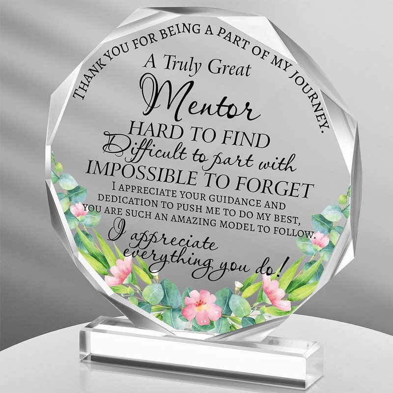 Acrylic Plaque Manufacturer - Custom Birthday Teacher Sublimation Desk Sign