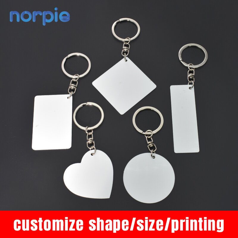 Aluminum Keychain Manufacturer - New Design Anniversary Gift Sublimation
