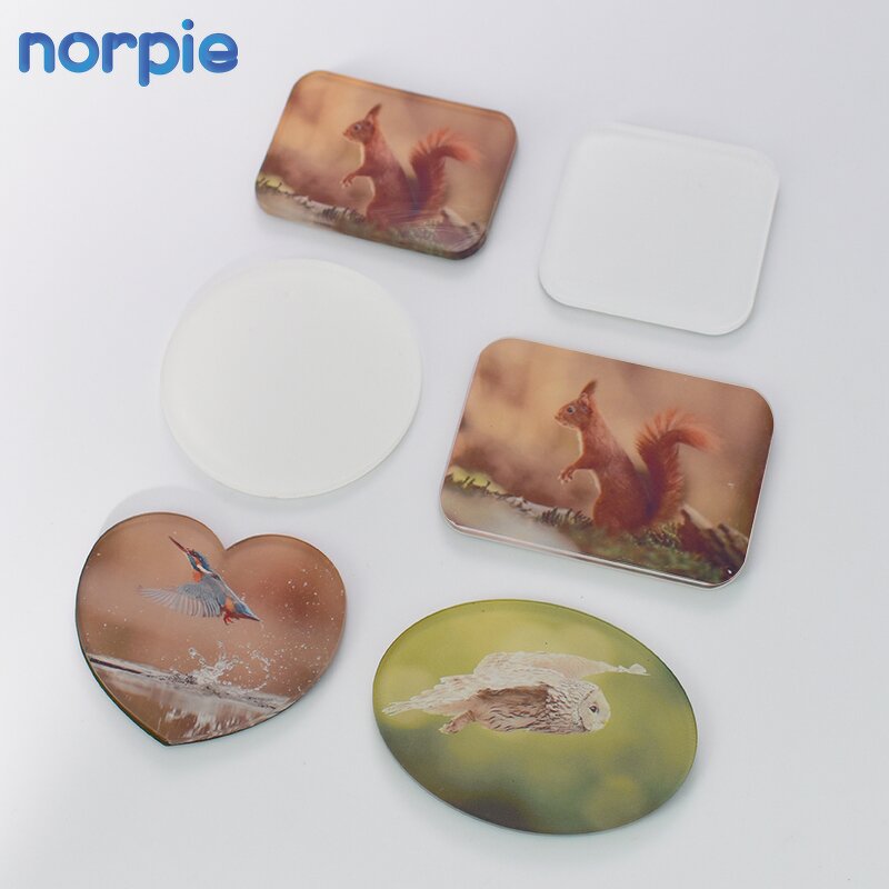 Fridge Magnet Manufacturer - Sublimation Blank Rectangular Acrylic Fridge Magnet