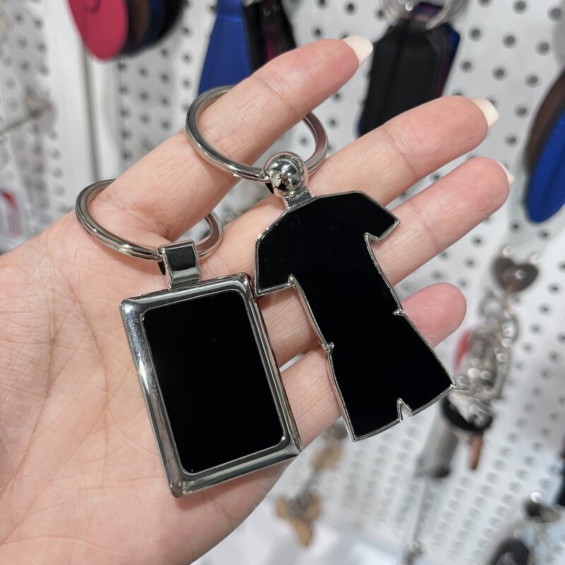 Laser Keychain Manufacturer - Customized High Quality Black Aluminum Coating