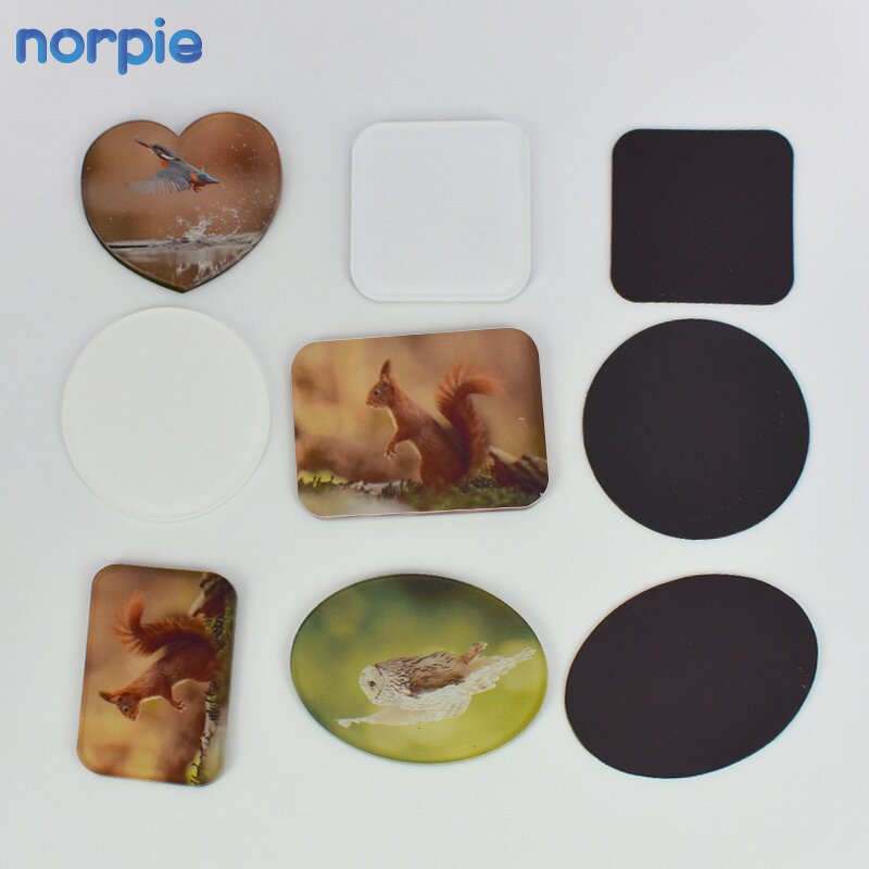 Fridge Magnet Manufacturer - Sublimation Blank Square Acrylic Soft Magnetic