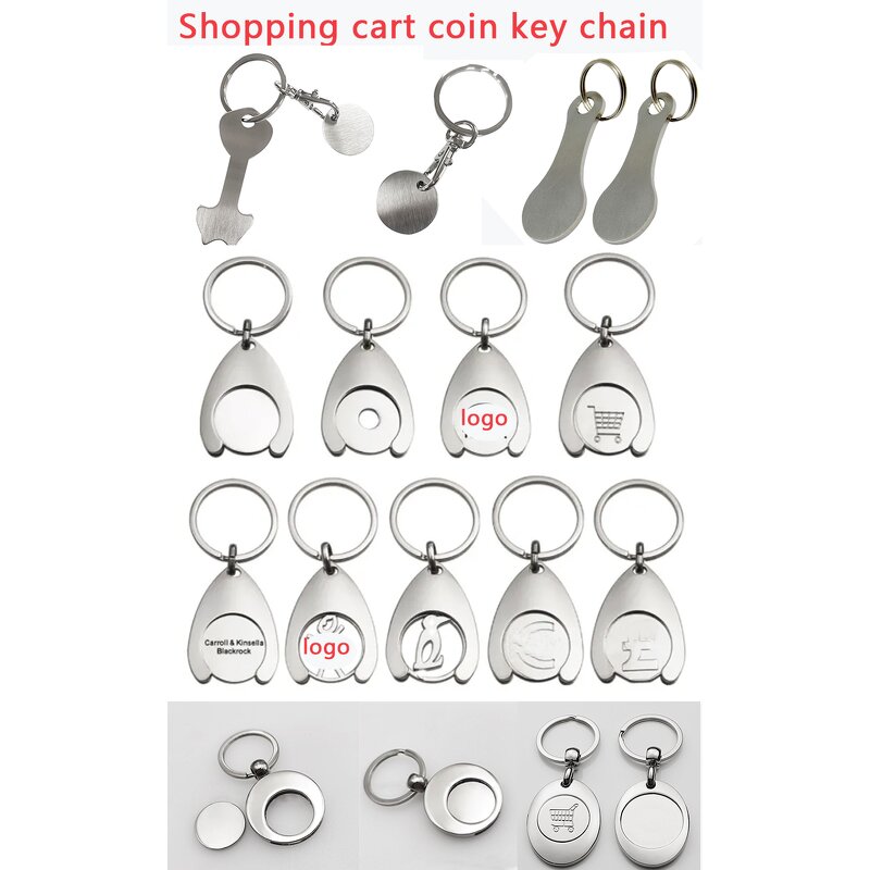 Shopping Coin Keychain Manufacturer - Make Your Own Trolley Token Key Chain