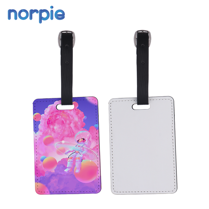 Luggage Tag Manufacturer - Sublimation DIY Premium Leather Travel ID Tag