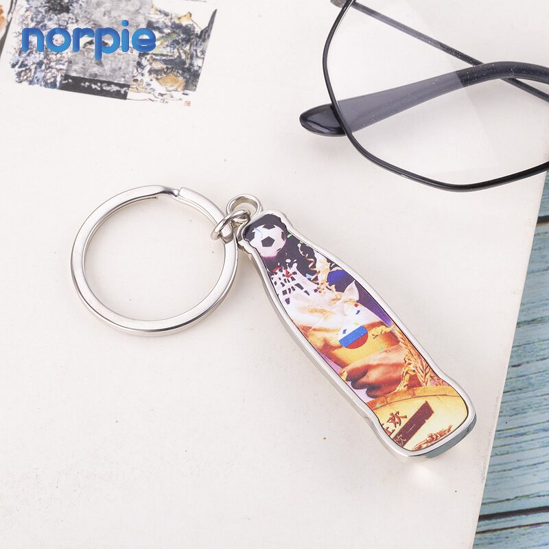 Bottle Opener Keychain Manufacturer - Promotion Sublimation Blank Key Rings