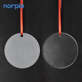 Christmas Ornament Manufacturer - Laser Blank Acrylic Tree Pendant
