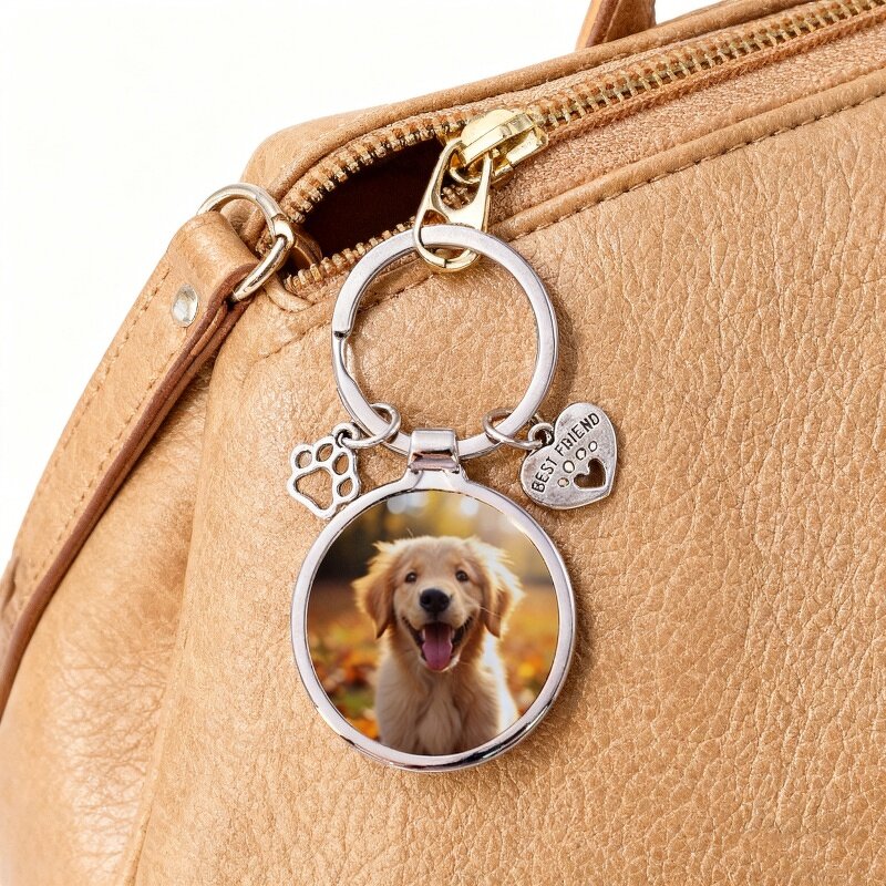 Pet Keychain Manufacturer - Durable Custom Photo Logo Pet Accessory