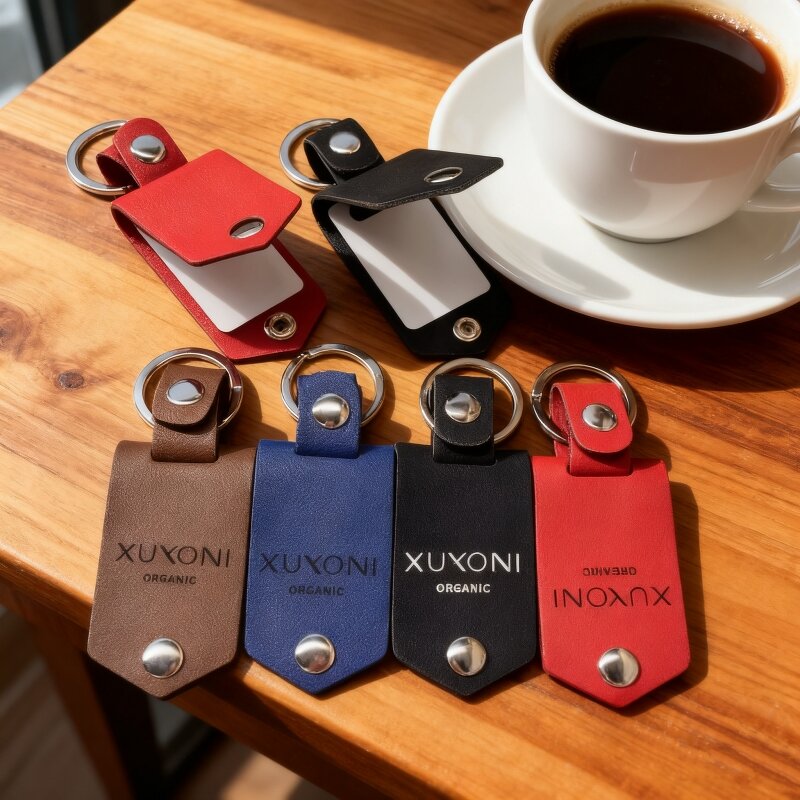 Photo Keychain Manufacturer - Personalize Sublimation Leather Mini Album