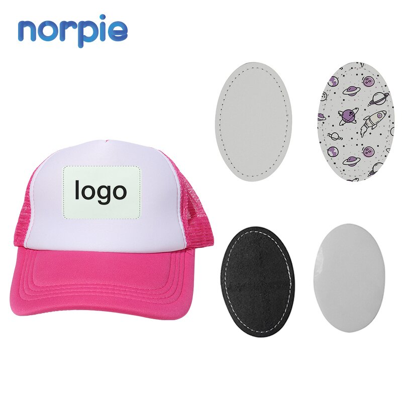 Hat Patch Manufacturer - Blank Sublimation Leather Custom Logo Patch