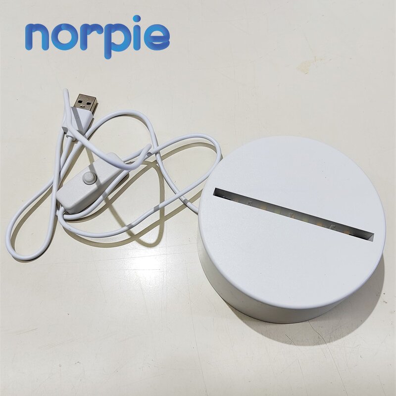 Photo Lamp Manufacturer - Custom Sublimation Acrylic Night Lamp USB Stand