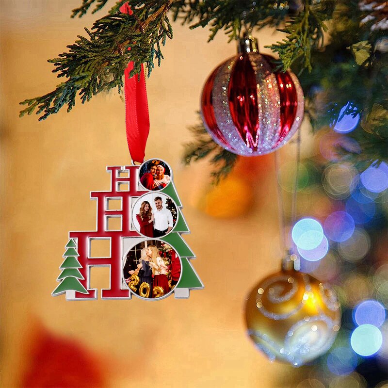 Metal Ornament Manufacturer - Stock Available Sublimation Christmas Pendent