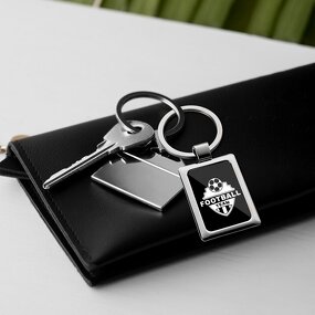 Keychain Blanks Manufacturer - Custom Laser Engraving Sublimation Blank Keyring