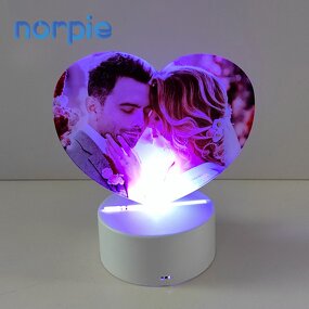 LED Light Manufacturer - Custom Acrylic Christmas Night Light Photo Lamp