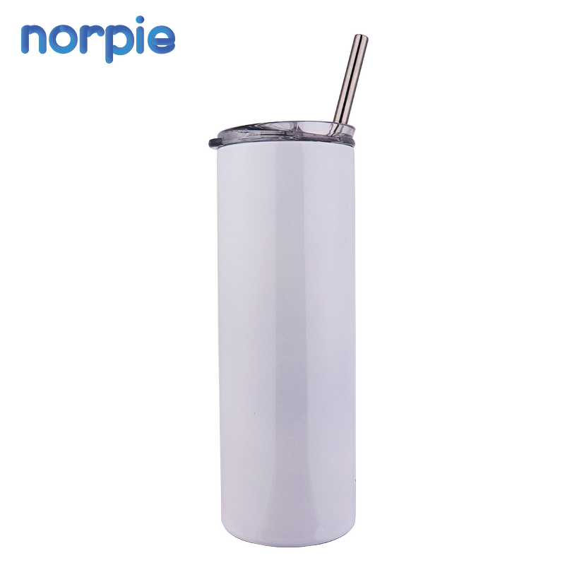 Tumbler Cup Manufacturer - Sublimation Blank 20oz Stainless Steel with Straw