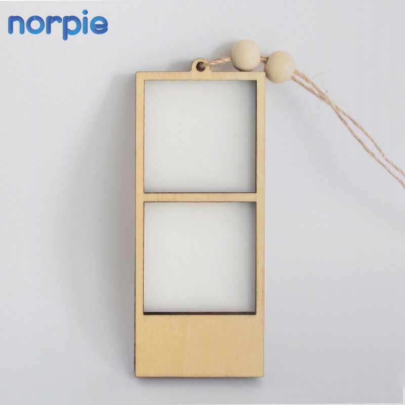 Photo Ornament Manufacturer - Wooden Photo Strip Sublimation MDF Christmas