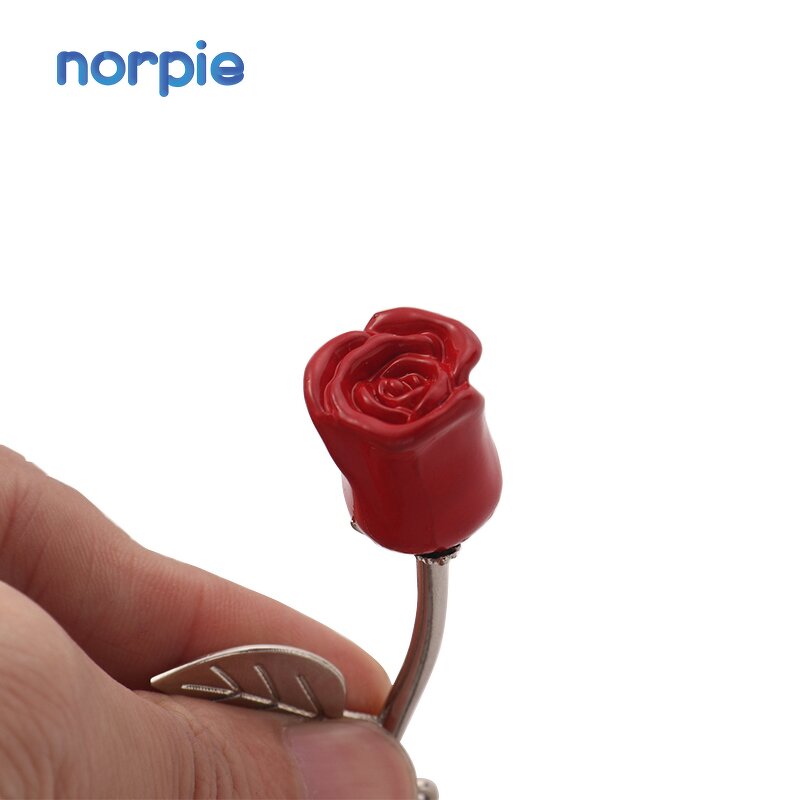 Rose Keychain Manufacturer - Custom Sublimation Mother's Day Gift Pendant