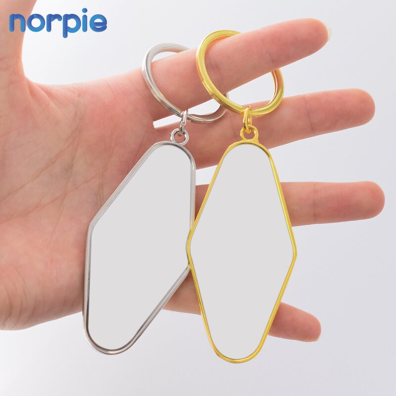 Hotel Keychain Manufacturer - Novelty Sublimation Double-sided Blank Keychain