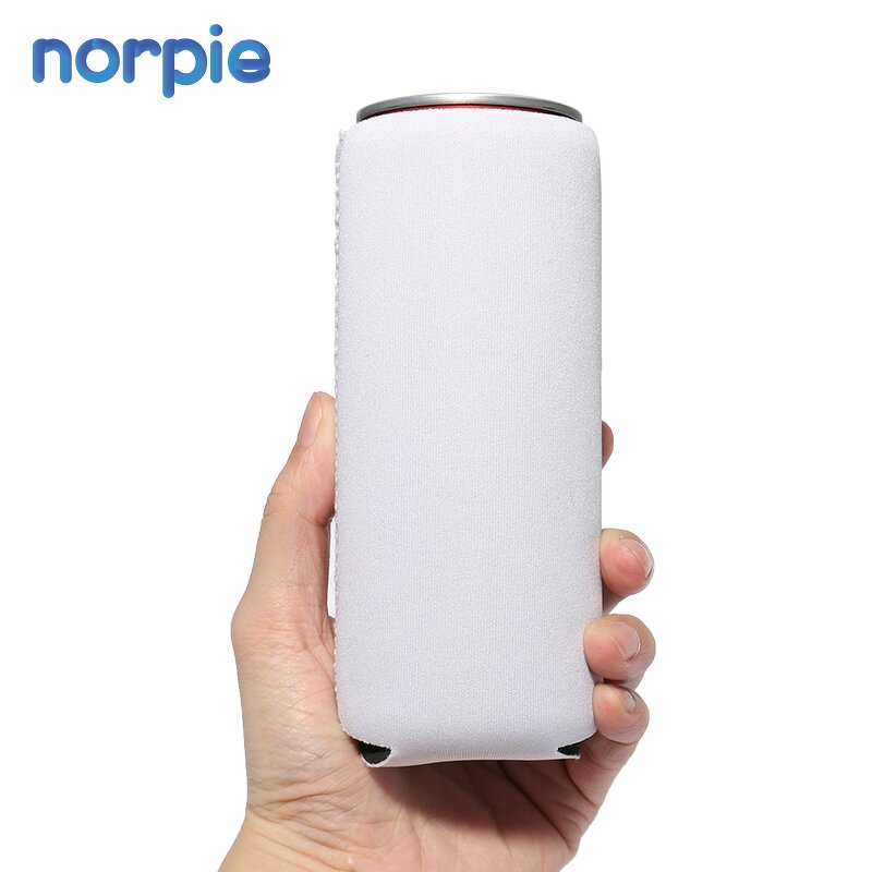 Beer Can Coozie Manufacturer - Sublimation Printed Neoprene 330ml Skinny Tall