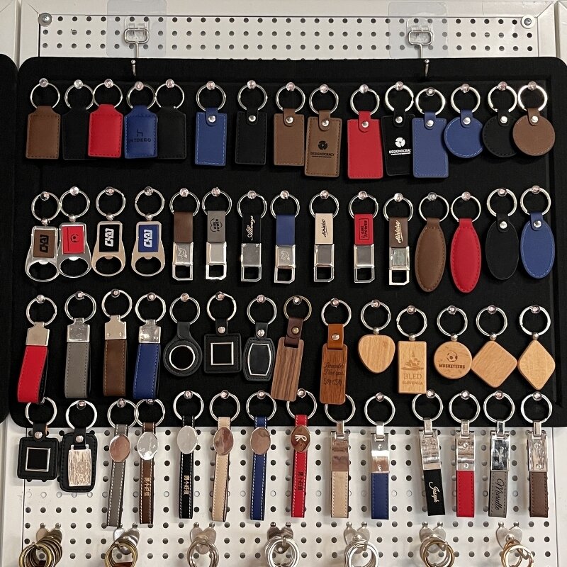 Gift Keychain Manufacturer - Laser Engraving Promotional Souvenir Leather