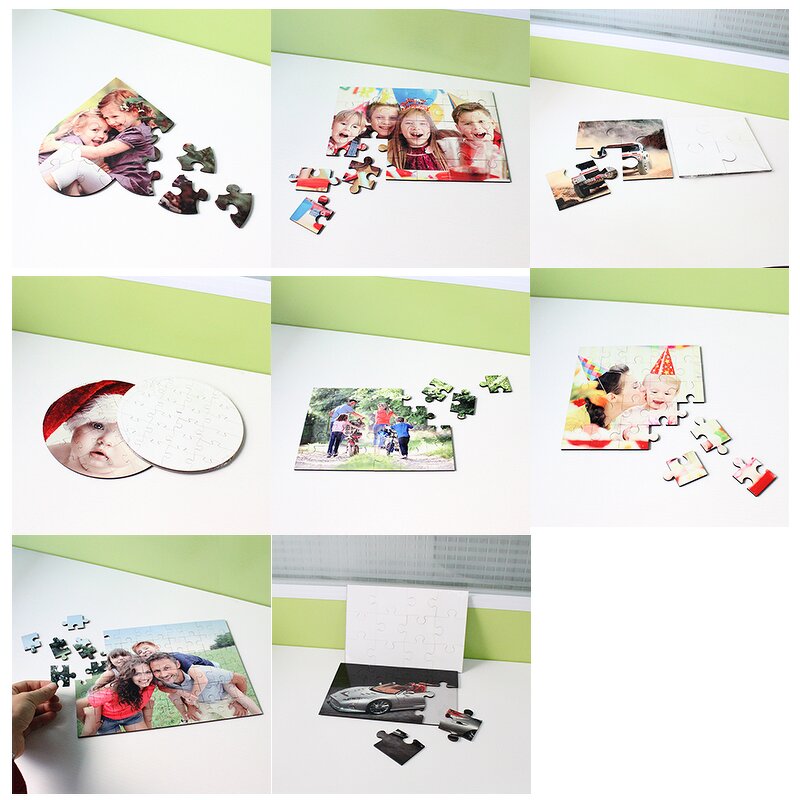 Jigsaw Puzzle Manufacturer - Custom 52pcs Children Sublimation Blank Puzzle
