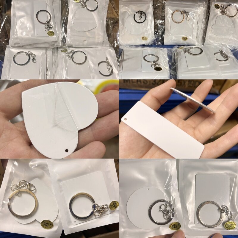 Metal Keychain Manufacturer - Factory Wholesale OEM Sublimation Blank