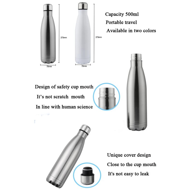 Stainless Steel Bottle Manufacturer - Double Wall Cola Thermal Vacuum Flask
