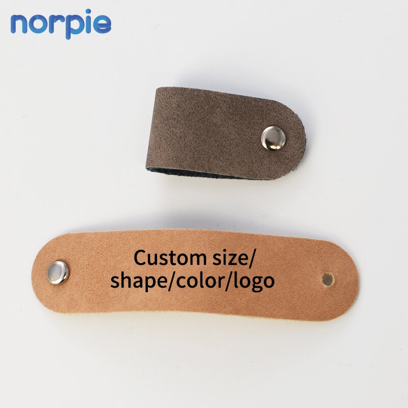 Leather Label Manufacturer - Custom Sublimation Blank Label for Knitting